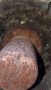 Rusted-in-axle-and-plain-metal-wheel-bearing